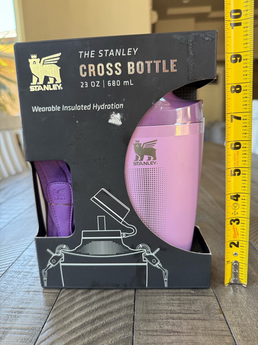 The Stanley 23 oz. Lilac Cross Bottle - Wearable Insulated Hydration (NIB) - Picture 11 of 12